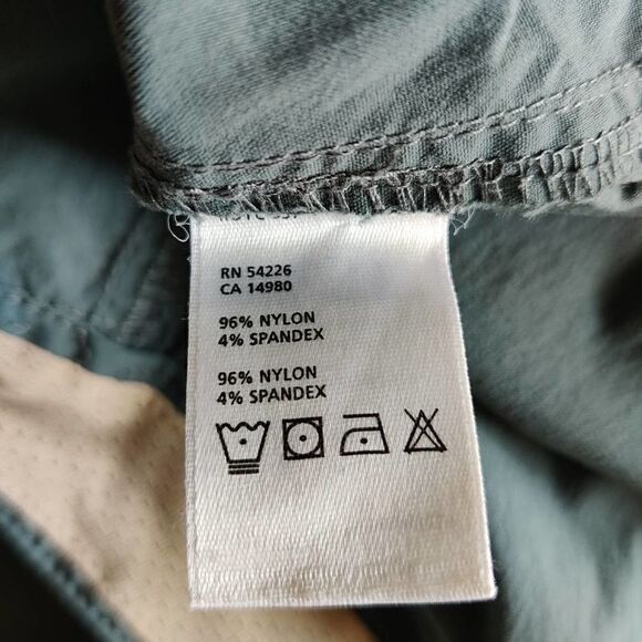 Royal Robbins flat front nylon hiking capris sz 6 - Picture 10 of 10